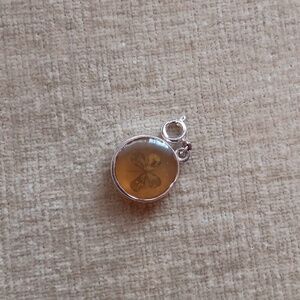 Reversible Lucky Four Leaf Clover Charm